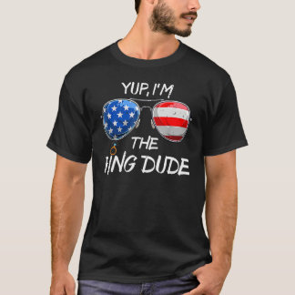 T-shirt Oui je suis le porteur de bague de la fête de mari