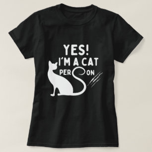 T-shirt OUI, je suis un chat