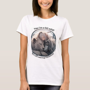 T-shirt Oui, je suis un peu folle !