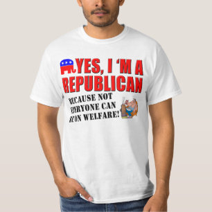 T-shirt Oui, je suis un républicain…