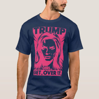 T-shirt Oui, je suis une fille va la récupérer pour le sup