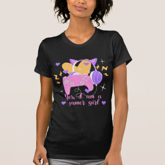 T-shirt Oui, je suis une gamer