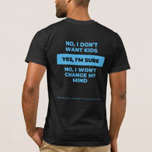 T-shirt Oui, j'en suis sûr