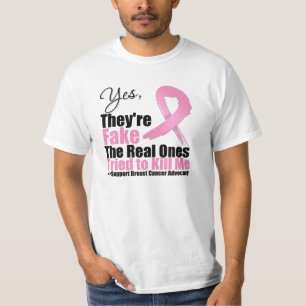 T-shirt Oui le faux de Theyre le vrai a essayé de me tuer