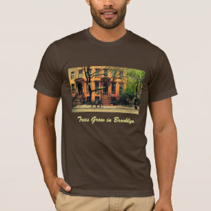 T-shirt Oui, les arbres se développent à Brooklyn