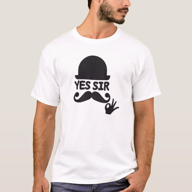 T-shirt Oui monsieur (Devant)