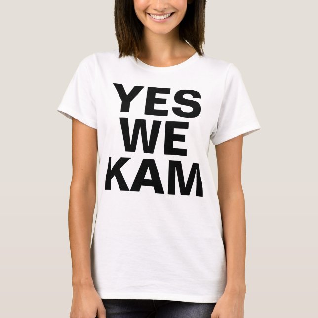 T-SHIRT "OUI NOUS KAM" (Devant)