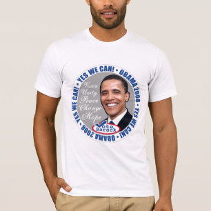 T-shirt Oui nous pouvons ! Chemise d'Obama