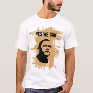 T-shirt OUI NOUS POUVONS le pochoir W de carton (de les