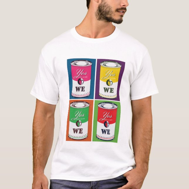 T-shirt "Oui nous" POUVONS Men'sT-Shirts. (Devant)
