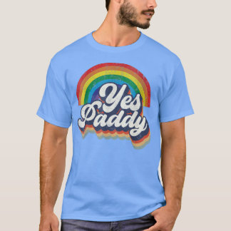 T-shirt Oui Paddy, Rainbow Jour de la St Patrick papa, LGB