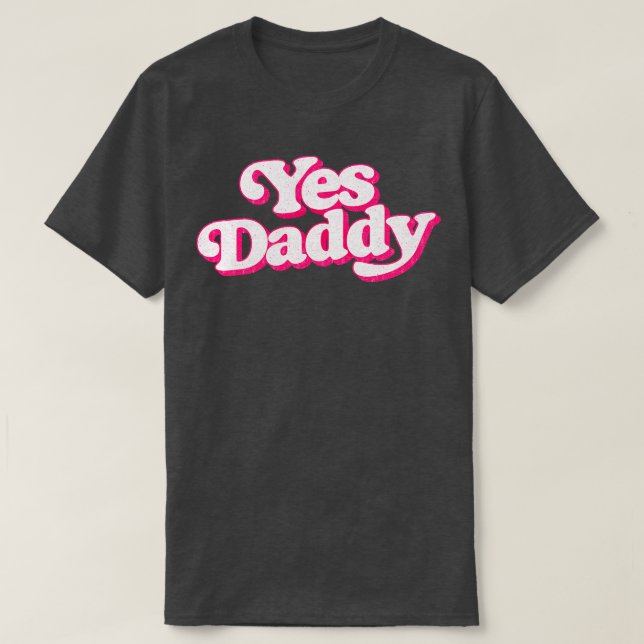T-shirt Oui papa (Design devant)