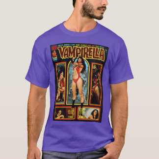 T-shirt Oui un autre grand magazine vintage Vampirella Cov