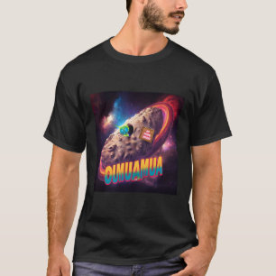T-shirt oumuamua traverse la comète spatiale