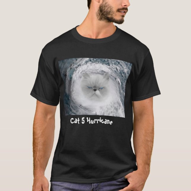 T-shirt Ouragan Cat 5 (Devant)