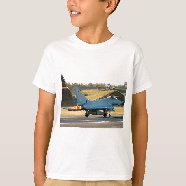 T-shirt ouragan dans le dispositif de postcombustion (Devant)