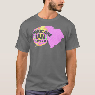 T-shirt Ouragan Ian Survivor 3
