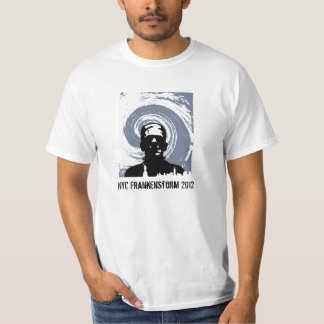 T-shirt Ouragan Sandy d'horizon de NYC Frankenstorm New