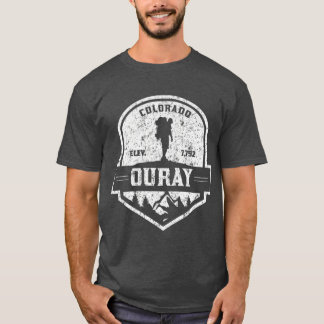 T-shirt Ouray Colorado Montagnes de San Juan rétro