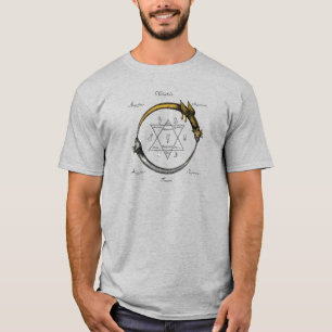 T-shirt Ouroboros serpent et dragon