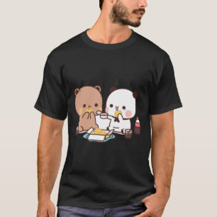 T-shirt ours au lait et mocha