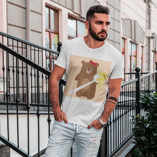 T-shirt Ours Au Miel (Créateur téléchargé)