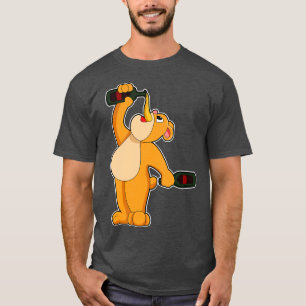 T-shirt Ours avec bouteille de bière
