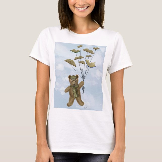 T-shirt Ours avec papillons du livre 2 (Devant)