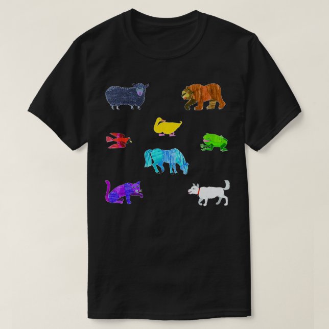 T-shirt ours brun (Design devant)