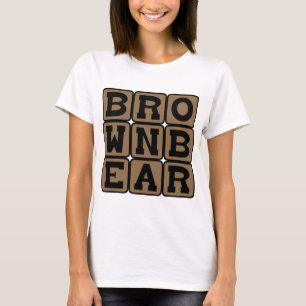 T-shirt Ours Brun, Ursus Arctos