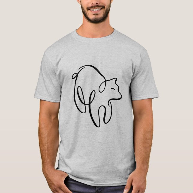 T-shirt Ours calligraphique (Devant)