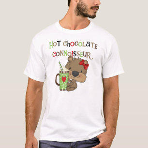 T-shirt Ours chaud de fille de ChocolateConoisseur
