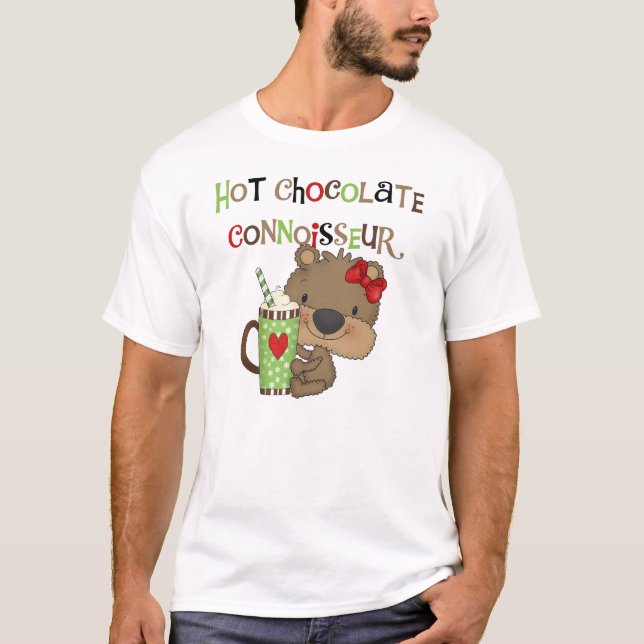 T-shirt Ours chaud de fille de ChocolateConoisseur (Devant)