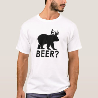 T-shirt Ours cher Antlers Oktoberfest de bière