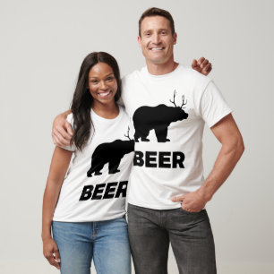 T-shirt Ours, Cher - Bière Drôle Tee - shirt