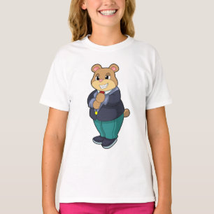 T-shirt Ours comme chambre avec costume
