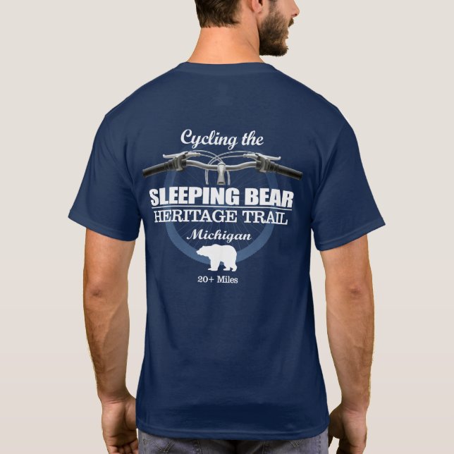 T-shirt Ours couché HT (H2) (Dos)