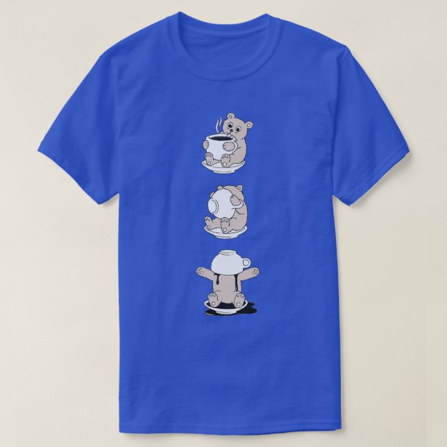 T-shirt Ours de café 2 (Design devant)
