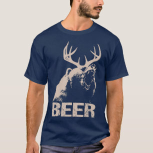 T-shirt Ours de cerfs de bière