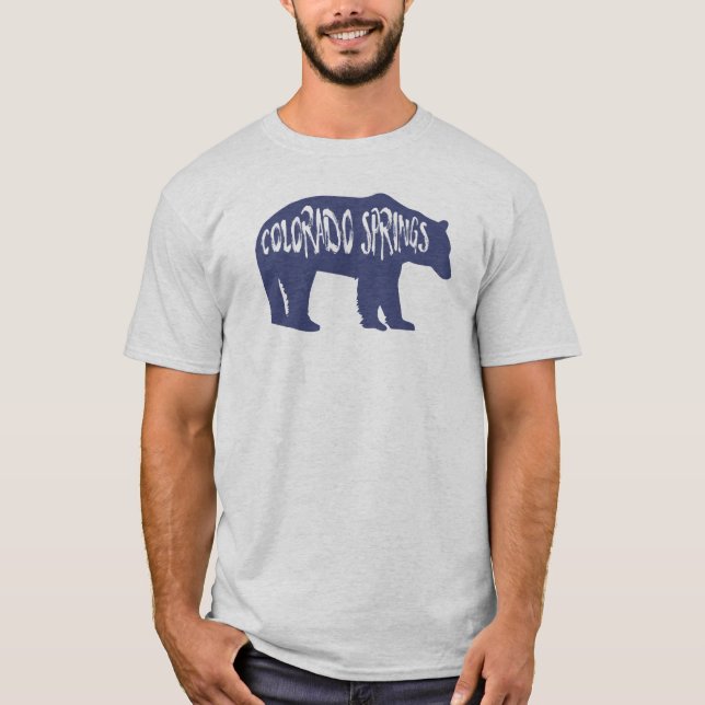 T-shirt Ours de Colorado Springs (Devant)
