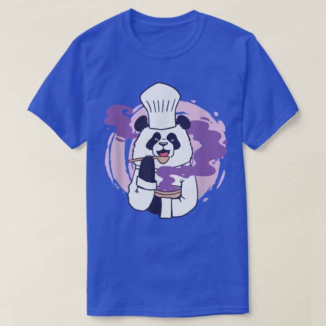 T-shirt Ours de Cuisine Panda (Design devant)