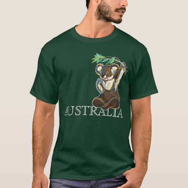 T-shirt ours de koala (Devant)