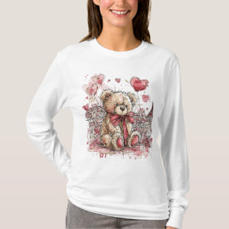 T-shirt Ours de la Saint-Valentin 