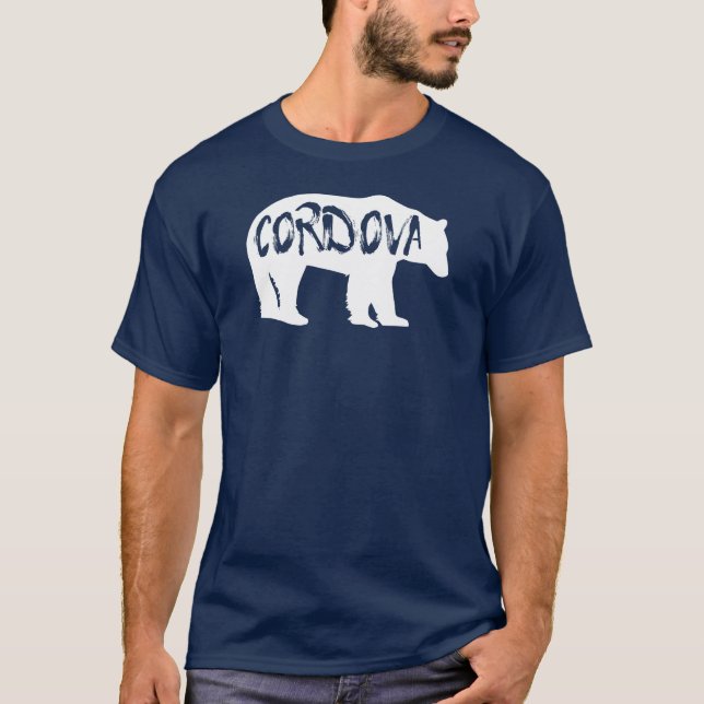 T-shirt Ours de l'Alaska de Cordova (Devant)