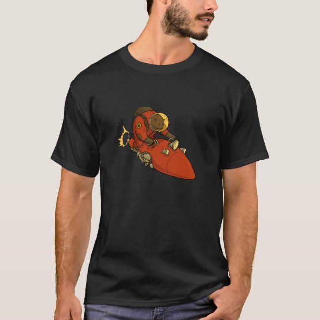 T-shirt Ours de l'espace (Devant)