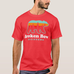 T-shirt Ours de l'Oklahoma Lake Broken Bow
