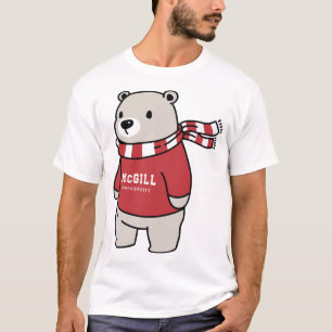 T-shirt Ours de l'Université McGill avec pull