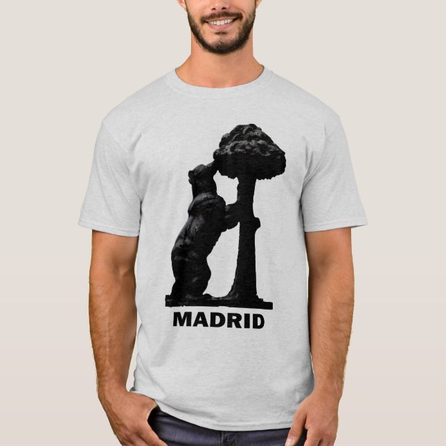 T-shirt Ours de Madrid et l'arbre de Madrono (Devant)