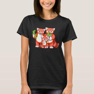 T-shirt Ours de panda rouge Zookeeper Zoogoer animal sauva