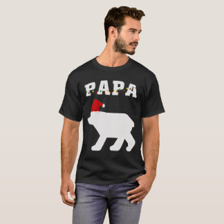 T-shirt Ours de papa avec l'assortiment de pyjama de Noël